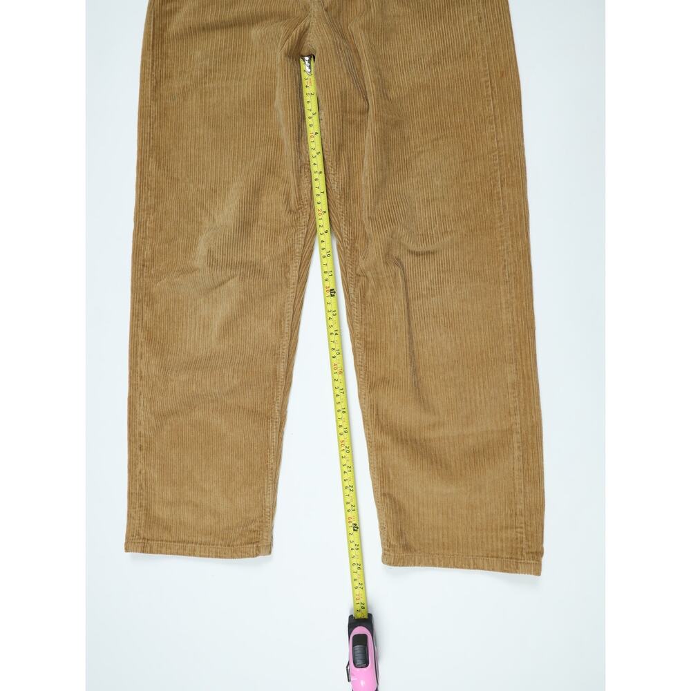 6397 Skater Jean Camel Stretch Designer Corduroy Pants Made in Italy Size 25 - Picture 12 of 16